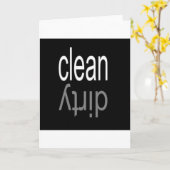 Schoonmaakwasmachine/vuilwasmachine Magnet Kaart (Gele Bloem)