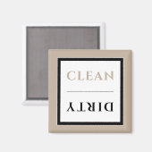 Schoonmaakwasmachine/vuilwasmachine Magnet | Neutr (Voorkant / Achterkant)