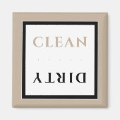 Schoonmaakwasmachine/vuilwasmachine Magnet | Neutr (Voorkant)