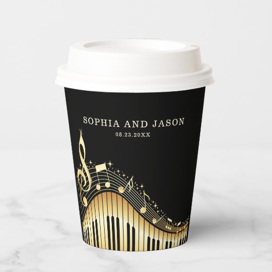 Schoonmaken en notities papieren bekers (Voorkant)