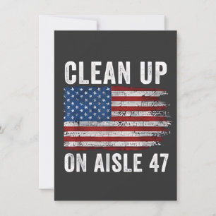 Schoonmaken in gangpad 47 Shirt Impeach 47 Anti Tr Kaart