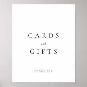 Schoonmaken Kaarten en Cadeaus Huwelijksgeschenk T Poster