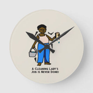 Schoonmaken Lady Job Klok