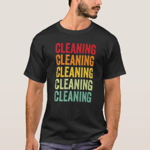Schoonmaken Schoonmaken Hobbyist Regenboog T-shirt