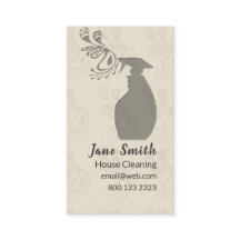 Schoonmaken van de flacon met spuitfles