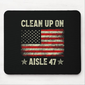 Schoonmaken van gangpad 47 impeach 47 anti Trump 8 Muismat