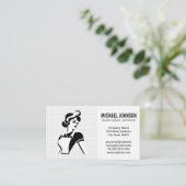 schoonmaken van het huis | Badkamer Tegels Achterg Visitekaartje (Staand voorkant)