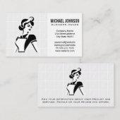 schoonmaken van het huis | Badkamer Tegels Achterg Visitekaartje (Voorkant / Achterkant)