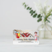 schoonmaken van het huis | Janitorial | hotelmedew Visitekaartje (Staand voorkant)