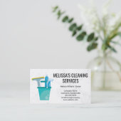 schoonmaken van het huis | Reinigingsproducten emm Visitekaartje (Staand voorkant)