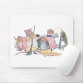 Schoonmaken van muizen, zogen, enz. muismat (Met muis)
