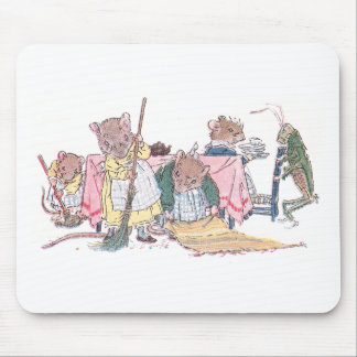 Schoonmaken van muizen, zogen, enz. muismat