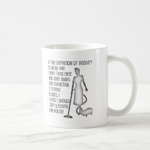 Schoonmaken van onhygiëne Funny Mug Koffiemok