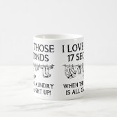 Schoonmaken van wasdaghuis Funny Coffee Mok (Center)