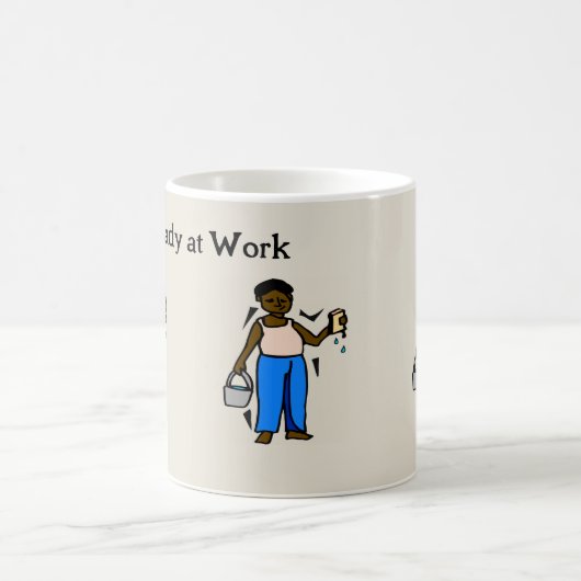 Schoonmakende Dame Mok (Center)