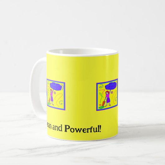 Schoonmakende Dame Mok (Voorkant links)