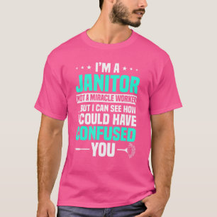Schoonmaker Conciërge Huismeester Begeleider Huish T-shirt