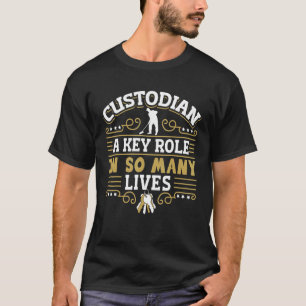 Schoonmaker Een Belangrijke Rol In Zo Veel Levens T-shirt