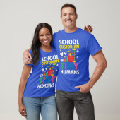 Schoonmaker voor mensen voor een conciërge retro t-shirt (Unisex)