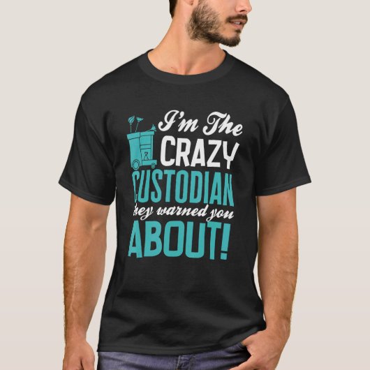 Schoonmakers & Bewaarder Huishoudster 1 T-shirt (Voorkant)