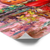 Schoonmakers in het Carenage Poster (Hoek)