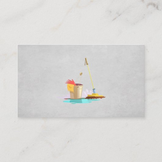 Schoonmakers Visitekaartje (Achterkant)