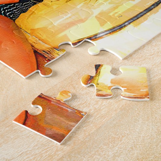 Schoonmeisje Legpuzzel (Zijkant)