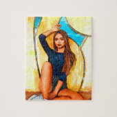 Schoonmeisje Legpuzzel (Verticaal)