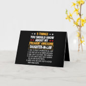 Schoonmoeder en schoonmoeder van schoondochter kaart (Gele Bloem)