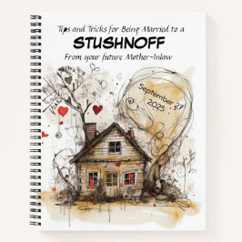 , schoonmoeder gids voor het huwelijk notitieboek