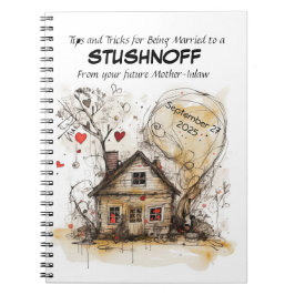, schoonmoeder gids voor het huwelijk notitieboek