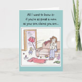 Schoonmoeder Kaart (Voorkant)