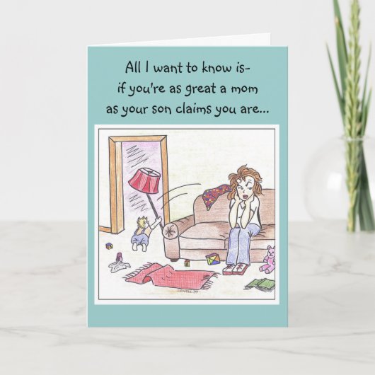 Schoonmoeder Kaart (Voorkant)