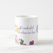 Schoonmoeder Moederdag Kleurrijke tuin Koffiemok (Center)