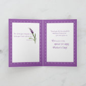 Schoonmoeder, Moederdag, Religieus, Wildflower Kaart (Binnen)