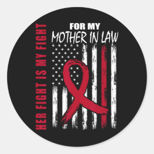 Schoonmoeder Multiple Myeloma Bewustzijn Amerikaan Ronde Sticker