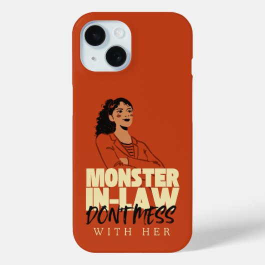 Schoonmonster, niet met haar knoeien Case-Mate iPhone case (Achterkant)