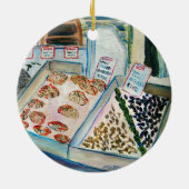 Schoonplaats voor zeehonden (Pike Place - Seattle, Keramisch Ornament (Achterkant)