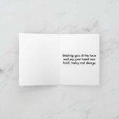 Schoonpoes Kat Verjaardag Zus Kaart (Binnen)