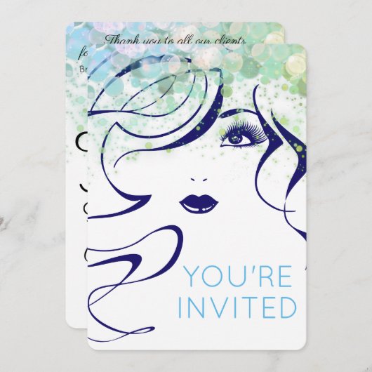 Schoonsalon met rugleuning kaart (Voorkant / Achterkant)