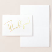 Schoonschrift Dankbetuiging Foliekaart Folie Kaarten (Display)