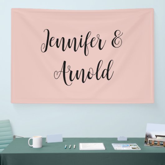 Schoonschrift Elegant Lief Vlak Spandoek (Beurs)