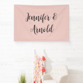 Schoonschrift Elegant Lief Vlak Spandoek (Insitu)