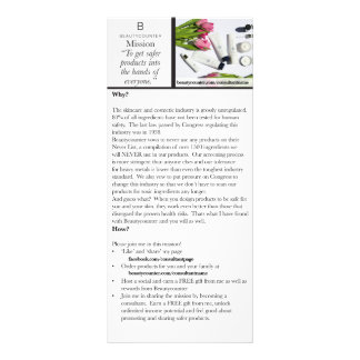 Schoontooninformatiebord Reclamekaart