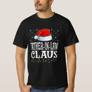 Schoonvader Claus Kerstman Hoed T-shirt