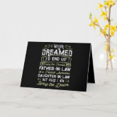 Schoonvader van een krankzinnig leuke schoondochte kaart (Gele Bloem)