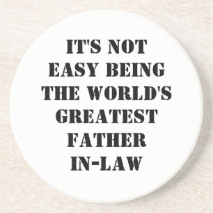 schoonvader zandsteen onderzetter