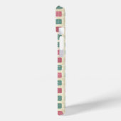 Schoonvormig patroon roze en Blauwgroen Case-Mate iPhone Case (Achterkant / Links)