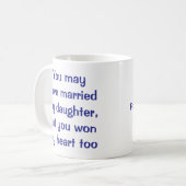 Schoonzoon Keramische Gift Koffie Mok (Voorkant links)