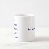 Schoonzoon Keramische Gift Koffie Mok (Center)